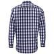 PÁNSKA BAVLNENÁ KÁROVANÁ KOŠEĽA - KOŠELE S DLHÝM RUKÁVOM - OBLEČENIE