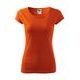 DAMEN T-SHIRT PURE - KURZARM-T-SHIRTS - KLEIDUNG