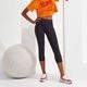 DAMEN 3/4 LEGGINGS AUS RECYCELTEM POLYESTER - SPORT LEGGINGS - SPORT KLEIDUNG