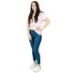 MODELKA MĚŘÍ 167 CM A MÁ NA SOBĚ VELIKOST S - TRIČKA S KRÁTKÝM RUKÁVEM - OBLEČENÍ