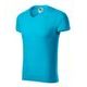 PÁNSKÉ TRIČKO SLIM FIT V-NECK - TRIČKA S KRÁTKÝM RUKÁVEM - OBLEČENÍ