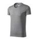 TRICOU BĂRBAȚI SLIM FIT V-NECK - TRICOURI CU MÂNECĂ SCURTĂ - ÎMBRĂCĂMINTE
