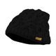 WINTERMÜTZE FÜR FRAUEN MIT STRICKMUSTER - STRICKMÜTZEN - CAPS UND MÜTZEN