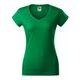 DÁMSKÉ TRIČKO FIT V-NECK - TRIČKA S KRÁTKÝM RUKÁVEM - OBLEČENÍ