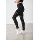 DAMEN SPORTLEGGINGS MIT NETZDETAILS - ELASTISCHE SPORTHOSEN - SPORT KLEIDUNG