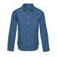 PÁNSKÁ DŽÍNOVÁ KOŠILE BENNETT - KOŠILE S DLOUHÝM RUKÁVEM - OBLEČENÍ