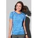 DAMEN-SPORTSHIRT MIT REFLEKTIERENDEN ELEMENTEN - SPORT T-SHIRTS MIT KURZEN ÄRMELN - SPORT KLEIDUNG