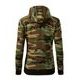 DAMEN SWEATSHIRT CAMO ZIPPER - SWEATSHIRTS MIT REISSVERSCHLUSS - KLEIDUNG