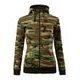 DAMEN SWEATSHIRT CAMO ZIPPER - SWEATSHIRTS MIT REISSVERSCHLUSS - KLEIDUNG