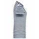DAMEN GESTREIFTES T-SHIRT AUS BIO-BAUMWOLLE 8027 - GESTREIFTE T-SHIRTS - KLEIDUNG