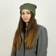 WOMEN'S SLOUCHY WINTER HAT WITH FLEECE - KNITTED BEANIES - ACCESSORIES