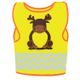 DĚTSKÁ REFLEXNÍ VESTA SE ZVÍŘÁTKY - DĚTSKÉ PRACOVNÍ OBLEČENÍ - DĚTSKÉ OBLEČENÍ
