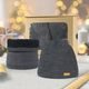 GIFT SET: MEN'S FITTED BEANIE AND NECK WARMER - KNITTED BEANIES - ACCESSORIES
