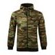 PÁNSKA MIKINA CAMO ZIPPER - MIKINY NA ZIPS - OBLEČENIE