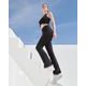 DAMEN-LEGGINGS MIT AUSGESTELLTEM BEIN - SPORT LEGGINGS - SPORT KLEIDUNG
