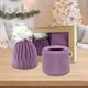 GIFT SET: WOMEN'S RIBBED BEANIE WITH POMPOM AND NECK WARMER - GIFT SETS - SETS AND GIFTS