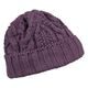 DÁMSKA ZIMNÁ ČIAPKA S OHNUTÝM LEMOM - PLETENÉ ČIAPKY - ŠILTOVKY A ČIAPKY