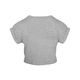 DÁMSKE CROP TOP TRIČKO - TRIČKÁ S KRÁTKYM RUKÁVOM - OBLEČENIE