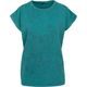 LÄSSIGES DAMEN T-SHIRT ACID WASHED - KURZARM-T-SHIRTS - KLEIDUNG