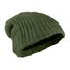 WOMEN'S SLOUCHY WINTER HAT WITH FLEECE - KNITTED BEANIES - ACCESSORIES