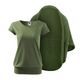WOMEN'S SET: KNITTED CARDIGAN AND CITY T-SHIRT - JUMPERS - CLOTHING
