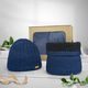 GESCHENKSET: HERREN-STRICKMÜTZE MIT STREIFEN UND LOOP-SCHAL - GESCHENKSETS - SETS UND GESCHENKE