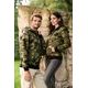 PÁNSKA MIKINA CAMO ZIPPER - MIKINY NA ZIPS - OBLEČENIE