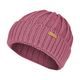 KNITTED HAT WITH RIBBED PATTERN - KNITTED BEANIES - ACCESSORIES