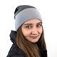 CĂCIULĂ DE IARNĂ CU DUNGI ȘI CROIALĂ LEJERĂ - CĂCIULI TRICOTATE - ACCESORII