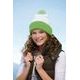 CĂCIULĂ TRICOTATĂ CU POMPOM MB7540 - FESURI CU POMPON - ACCESORII