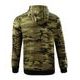 HANORAC PENTRU BĂRBAȚI CAMO ZIPPER - HANORACE CU FERMOAR - ÎMBRĂCĂMINTE