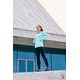 DAMEN SWEATSHIRT MIT KAPUZE UND HOHEM KRAGEN COOL - SPORT SWEATSHIRTS OHNE REISSVERSCHLUSS - SPORT KLEIDUNG