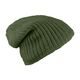 WOMEN'S SLOUCHY WINTER HAT WITH FLEECE - KNITTED BEANIES - ACCESSORIES