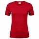 TRICOU DE DAMĂ CU MÂNECĂ SCURTĂ INTERLOCK - TRICOURI CU MÂNECĂ SCURTĂ - ÎMBRĂCĂMINTE