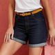 PANTALONI SCURȚI DIN DENIM PENTRU FEMEI - PANTALONI SCURȚI - ÎMBRĂCĂMINTE