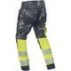 PANTALONI DE LUCRU REFLECTORIZANȚI SHELDON CAMOU HV DW - PANTALONI REFLECTORIZANȚI - HAINE DE LUCRU