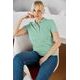 DAMEN POLOSHIRT AUS BIO-BAUMWOLLE 8009 - KURZARM POLO-SHIRTS - KLEIDUNG