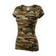 DAMEN T-SHIRT CAMO PURE - CAMOUFLAGE T-SHIRTS - KLEIDUNG