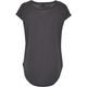 WOMEN'S T-SHIRT WITH EXTENDED BACK HEM - SHORT SLEEVE T-SHIRTS - CLOTHING