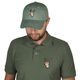 POLO-SHIRT MIT STICKEREI HIRSCH - JÄGER - KLEIDUNG