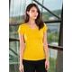 TRICOU FEMEI FIT V-NECK - TRICOURI CU MÂNECĂ SCURTĂ - ÎMBRĂCĂMINTE