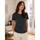 DAMEN-T-SHIRT MIT KURZEN ÄRMELN INTERLOCK - KURZARM-T-SHIRTS - KLEIDUNG