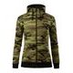 DÁMSKÁ MIKINA CAMO ZIPPER - MIKINY NA ZIP - OBLEČENÍ