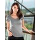 TRICOU FEMEI FIT V-NECK - TRICOURI CU MÂNECĂ SCURTĂ - ÎMBRĂCĂMINTE