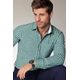MEN'S CHECKED SHIRT JN617 - LONG SLEEVE SHIRTS - CLOTHING