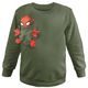 SWEATSHIRT MIT SPIELZEUGTASCHE - KINDERKLEIDUNG MIT SPIELZEUG - KINDER KLEIDUNG