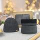 GESCHENKSET: HERREN-STRICKMÜTZE MIT STREIFEN UND LOOP-SCHAL - GESCHENKSETS - SETS UND GESCHENKE