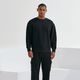 MIKINA Z RECYKLOVANÉHO MATERIÁLU UNISEX - MIKINY CEZ HLAVU - OBLEČENIE