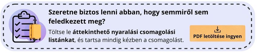 Nyaralási csomagolási lista – PDF letöltés