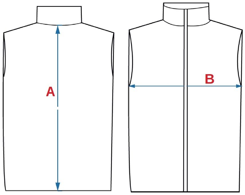 Férfi softshell mellény Paso